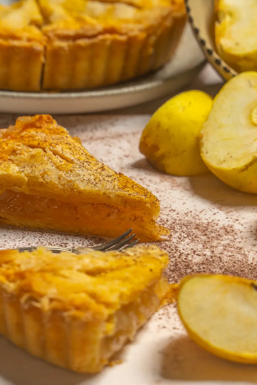 Gisela Pastelería Natural's handmade apple cake